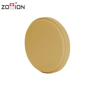 Bēša krāsu zobu laboratorijas vaska disks 98mm