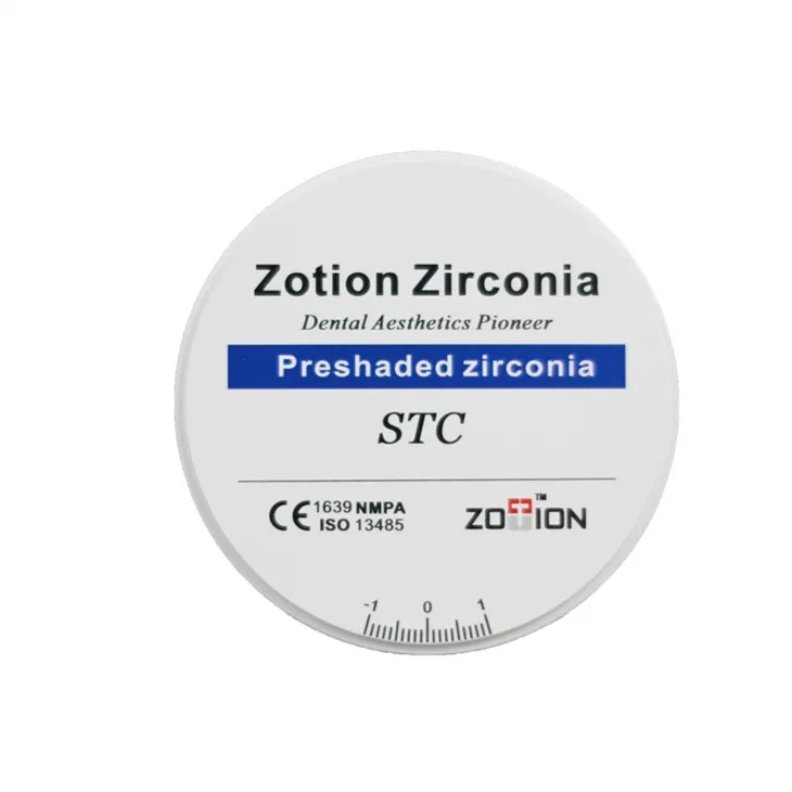 Dental Factory Professional Material Milling System Preshade Zirconia Blocks Ceramics