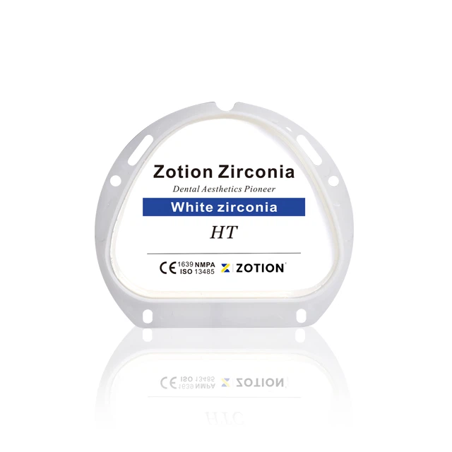 Zotion New White Zirconia Blank HT